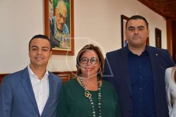 Héctor León toma posesión como concejal en Telde (Foto TA y Daniel Amador)